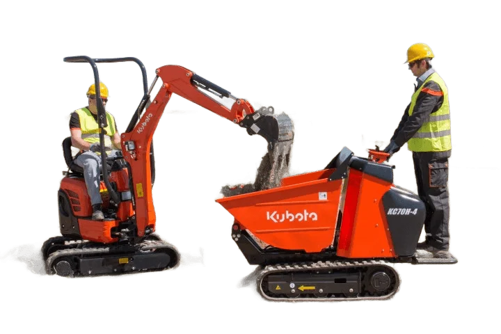 Rupsdumper 13 pk benzine extra beeld 2