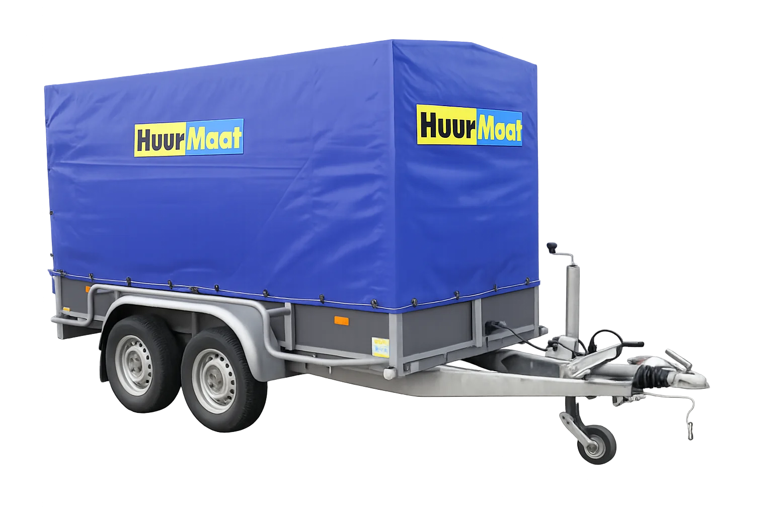 Aanhangwagen tandemasser met huif, 2.000 kg