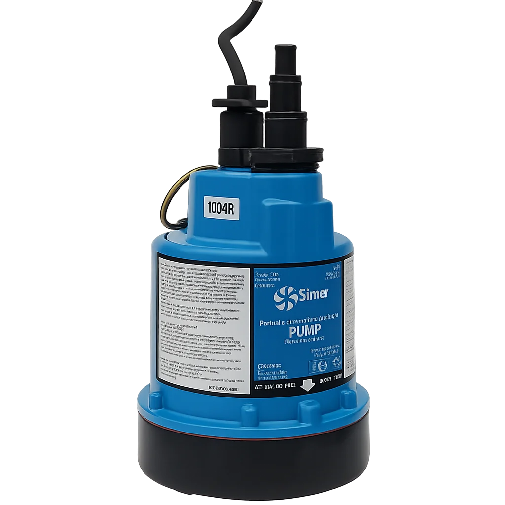 Dompel-/dweilpomp 5 m³/uur, 230 V