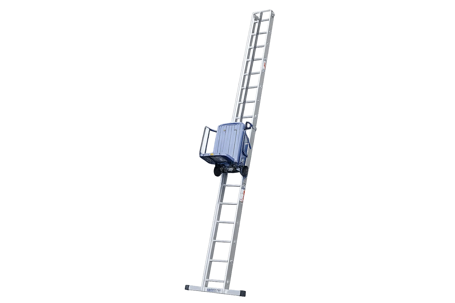 GEDA accu ladderlift 10 mtr, 120 Kg