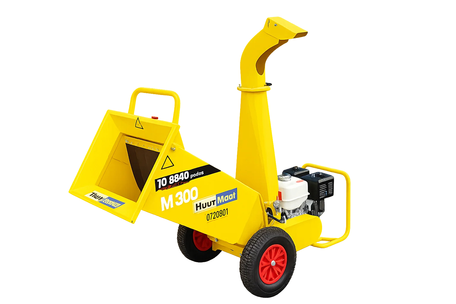 Hakselaar (takkenversnipperaar) tot 8 cm doorsnede benzine
