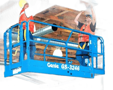 Schaarhoogwerker 12 mtr werkhoogte