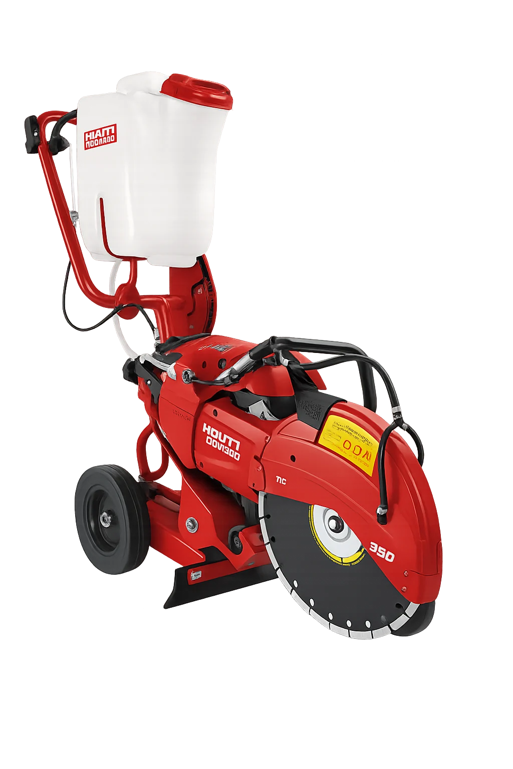 Vloerzaag benzine-mix, zaagdiepte 110 mm